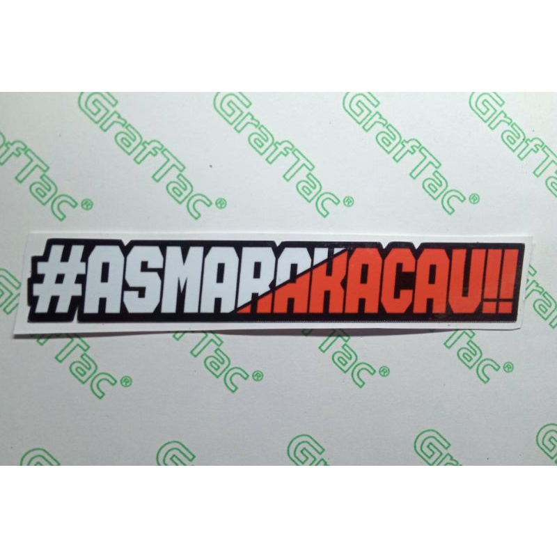 Stiker Asmara Kacau