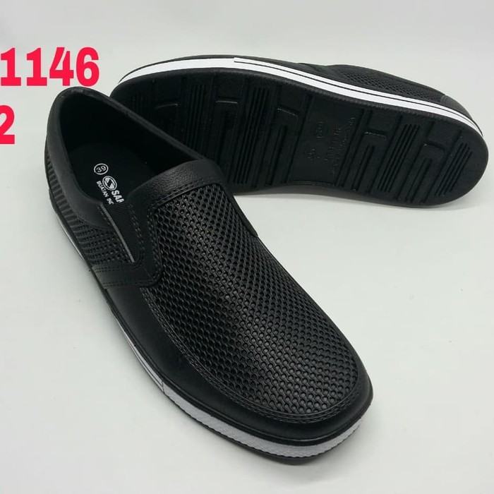 ( SANKYO 1146 ) Sepatu Pantofel Pria / Sepatu Karet Pantofel 39-43 / Seaptu Formal Pria