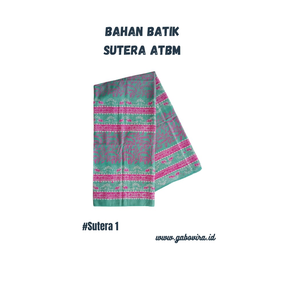 Batik Gabovira - Bahan Batik Khas Lampung - Sutera ATBM
