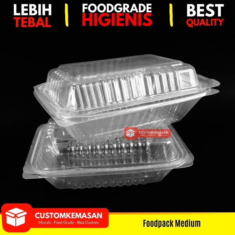 Food Pack Tomat M /  Kemasan Sup / Mika dimsum / Kemasan Burger / Kemasan Bubur / Wadah makanan