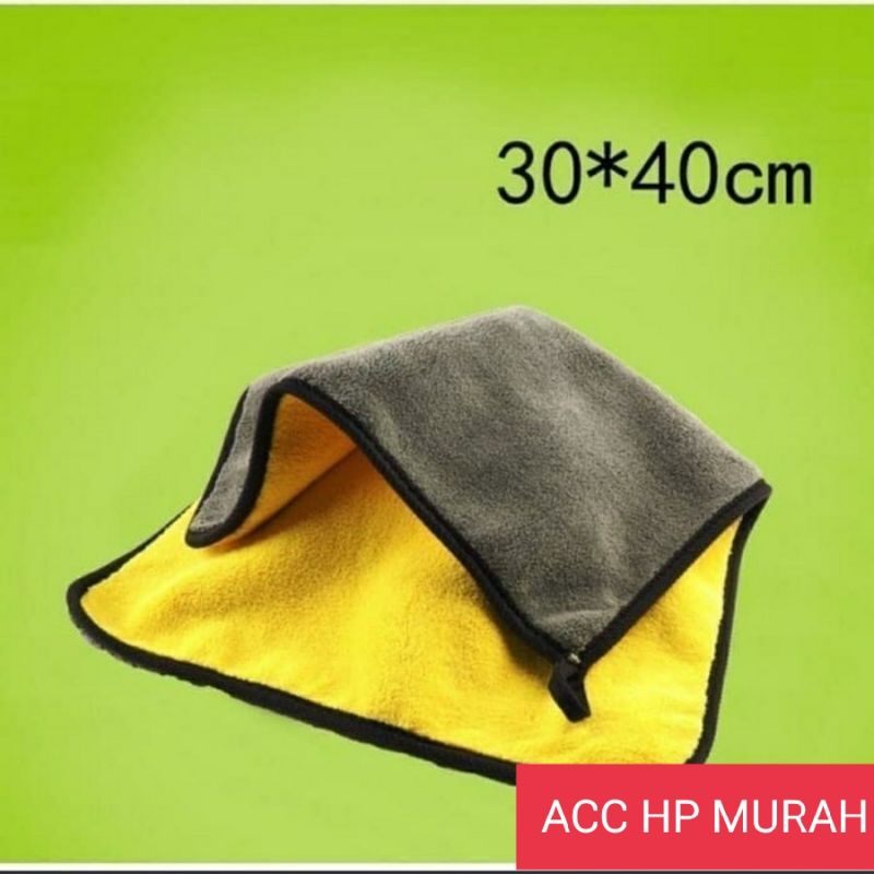 KAIN LAP MOBIL MICROFIBER 30X40 30 x 30 - KAIN LAP SEBAB GUNA MICROFIBER 30X40