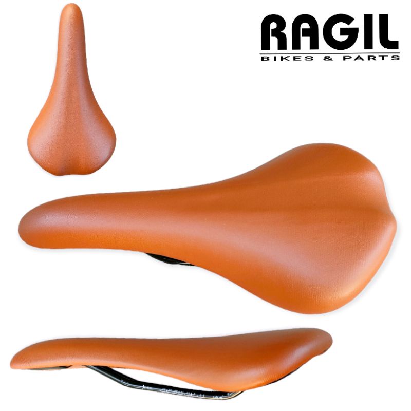 SADEL SEPEDA VELO KLASIK VINTAGE COKLAT SEDEL SADDLE JADUL JOK SEPEDA FEDERAL MTB LIPAT SELI MINION 