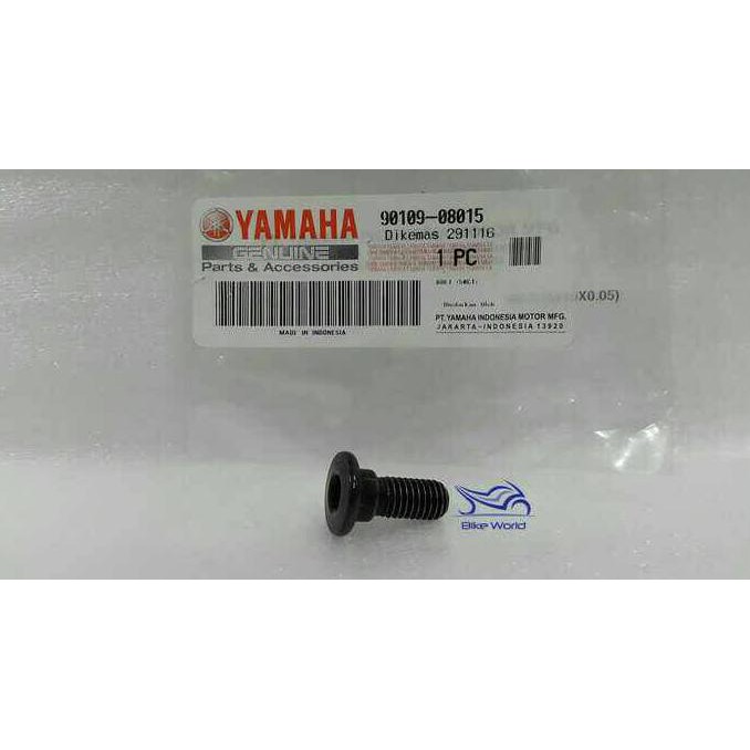 BAUT PIRINGAN CAKRAM BELAKANG 90109-08015 YAMAHA GENUINE PARTS PALING MURAH