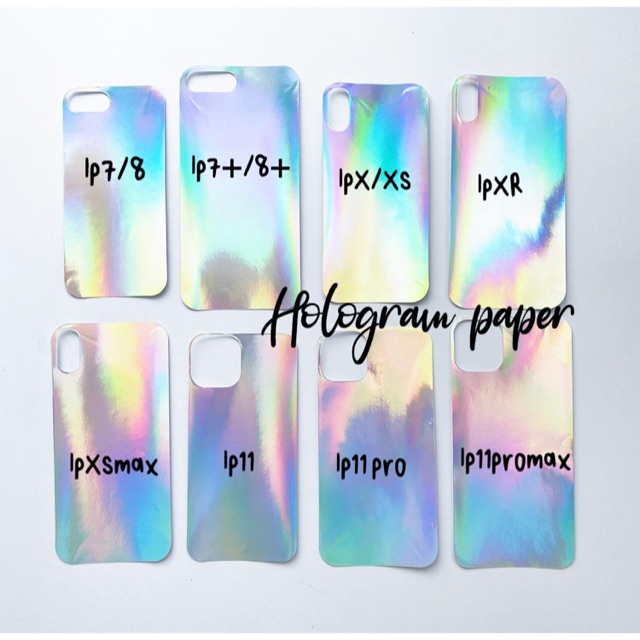 Hologram Paper Only for Iphone