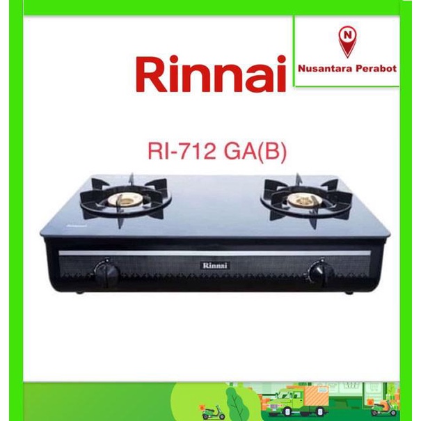 Jual Rinnai Ri 712 Ga B Ri 712 Gab Kompor Gas 2 Tungku Tempered Glass Putih 712 Gaw Indonesia Shopee Indonesia