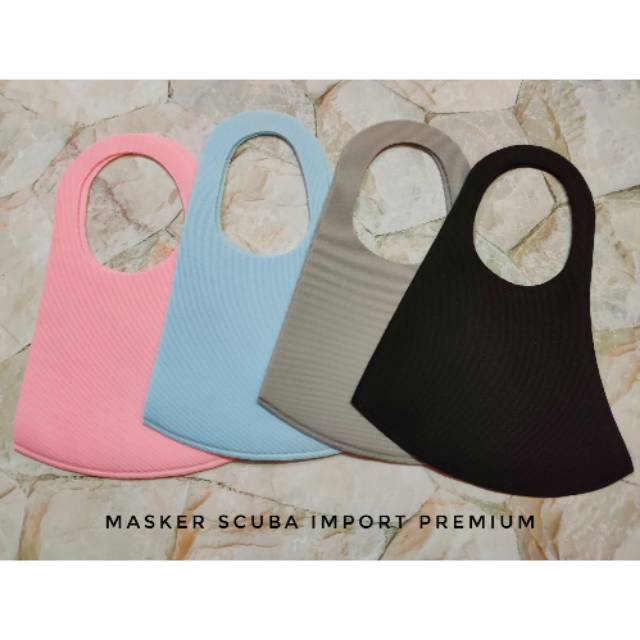 Masker scuba import premium