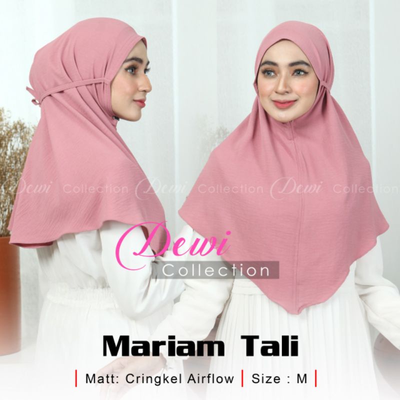 HIJAB BERGO CRINKLE AIRFLOW BERGO INSTAN TALI JILBAB INSTAN CRINKLE