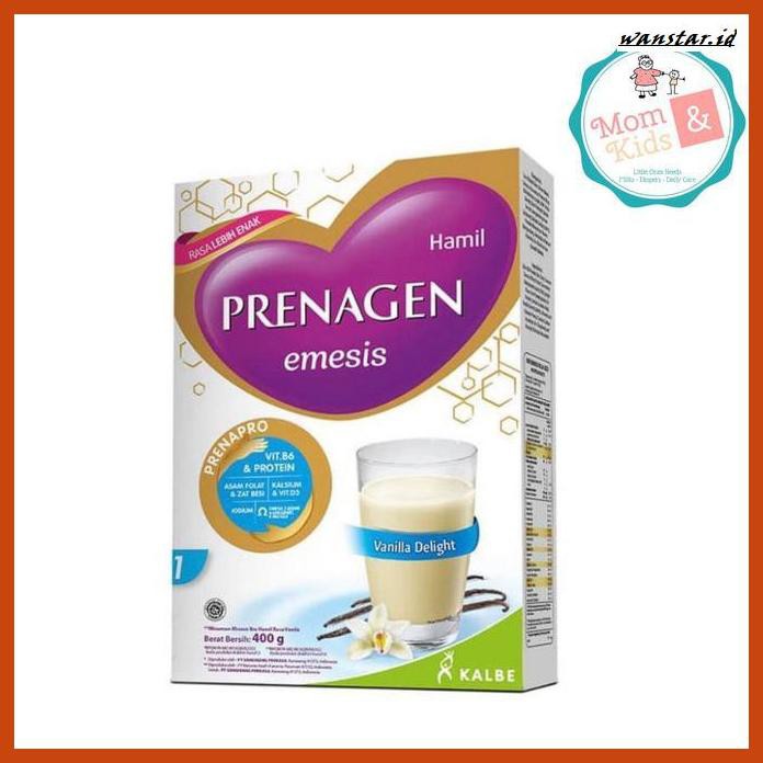 

NUTRISI-BUMIL- PRENAGEN EMESIS VANILA 400 GR /PRENAGEN EMESIS SUSU HAMIL VANILA 400GR -BUMIL-SEHAD.