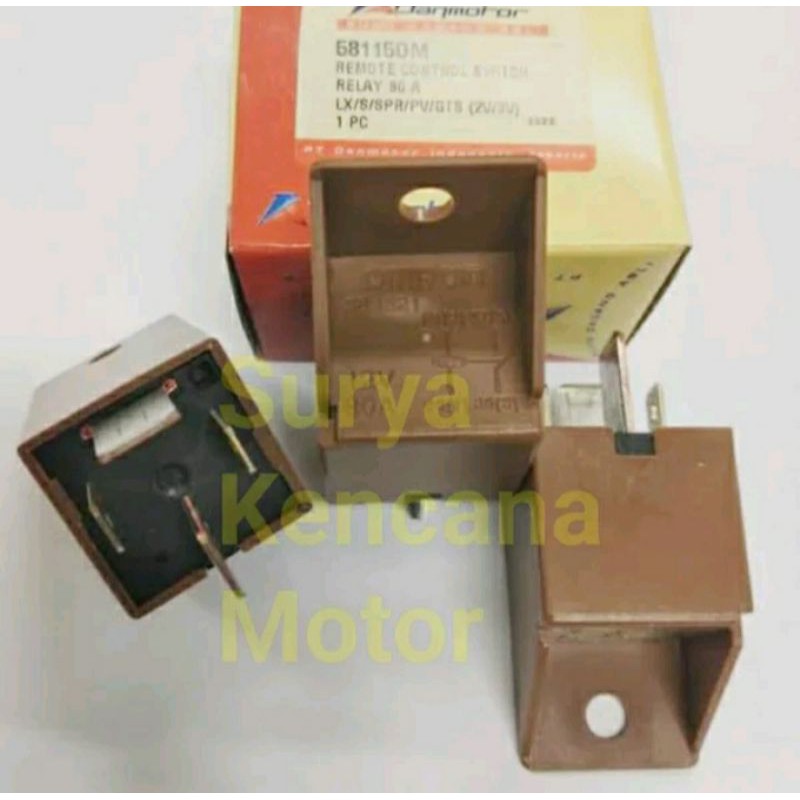 Relay stater starter coklat Vespa Matic LX LXV S Primavera Sprint GTS 2V 3V Danmotor original 290042