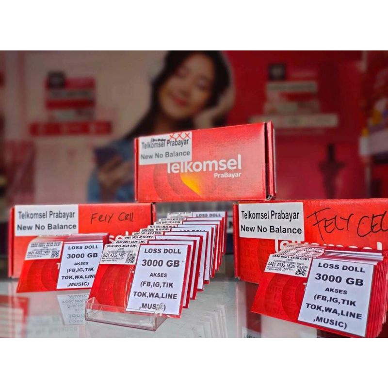 PERDANA UNLIMITED TELKOMSEL 3000 GB