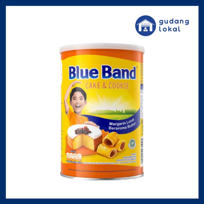 Blue Band Cake N Cookies 1Kg Tin