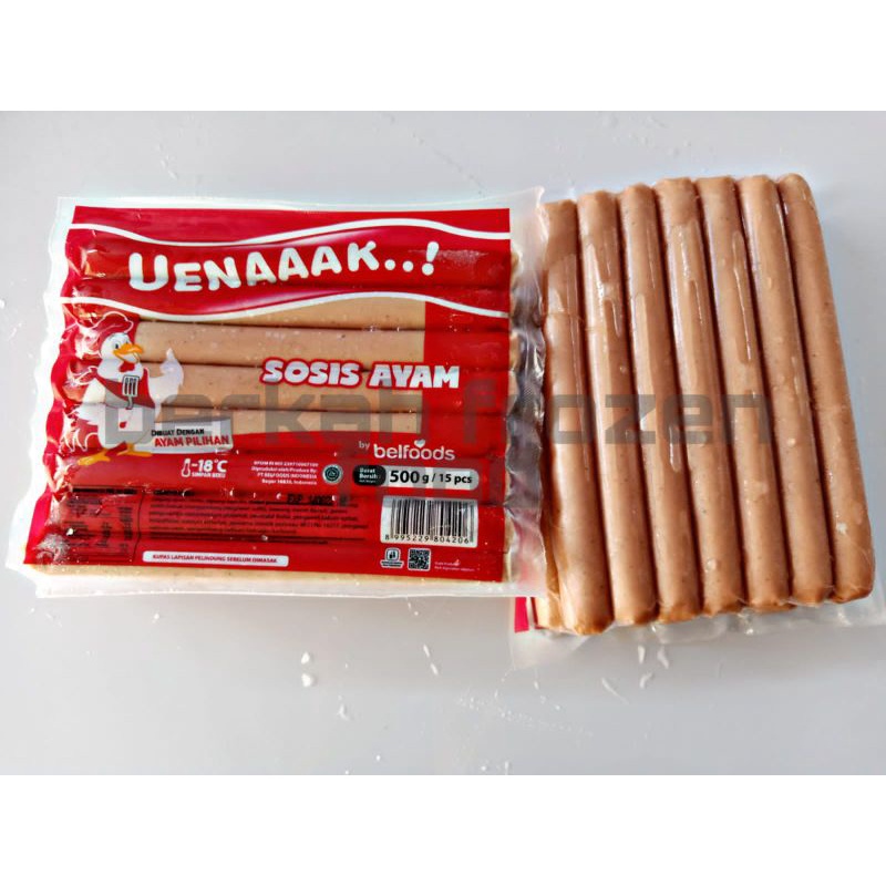 

ueanak sosis ayam belfood