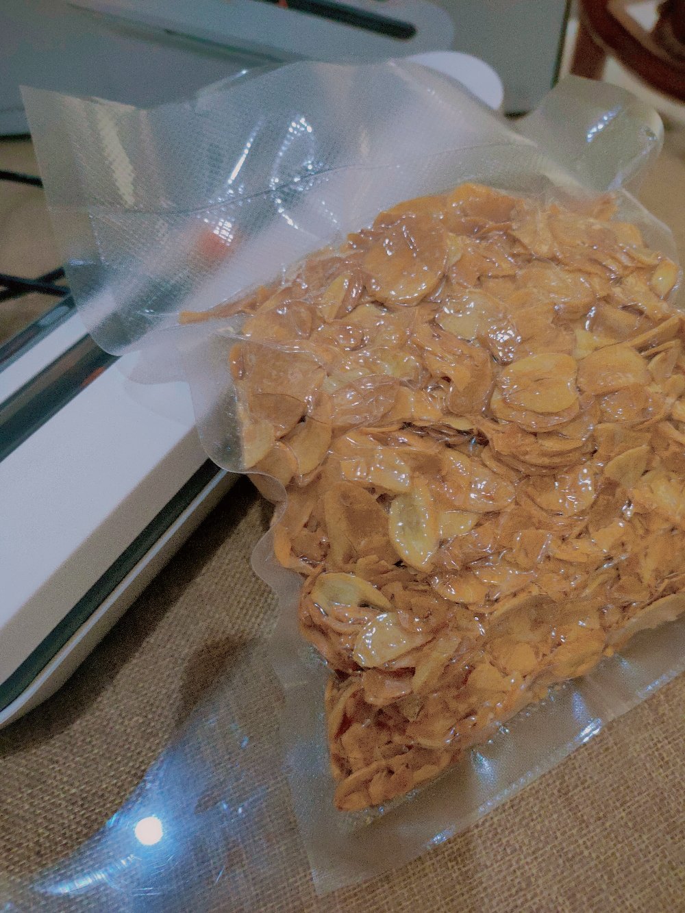 Plastik Vacuum / Vacum Bag Embossed / Plastik Vakum Makanan Embos - Delkochoice