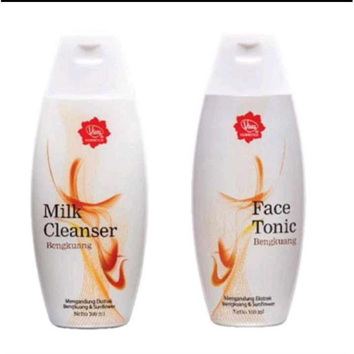 viva milk cleanser dan Face tonik Bengkuang 200ml