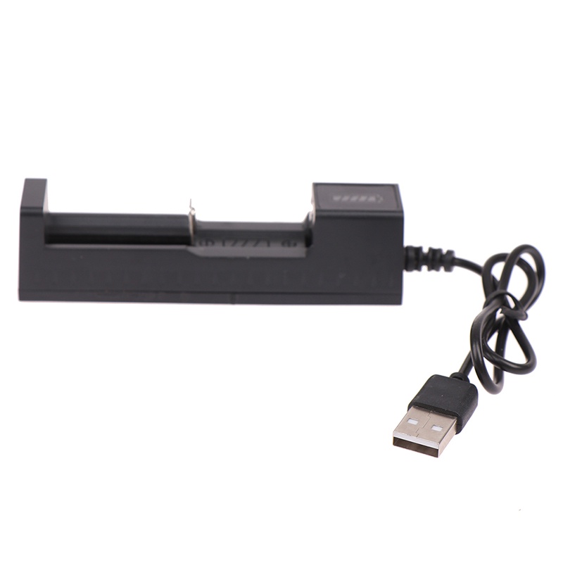 (LUCKID) Adapter Charger Baterai USB Dengan Lampu LED