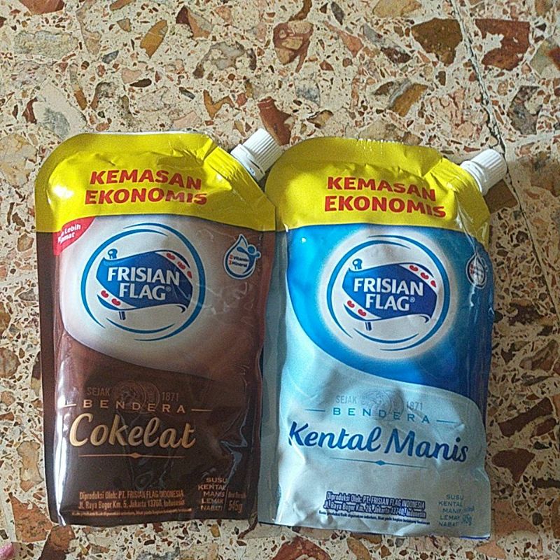 

Frisian Flag kental manis Pouch545gr