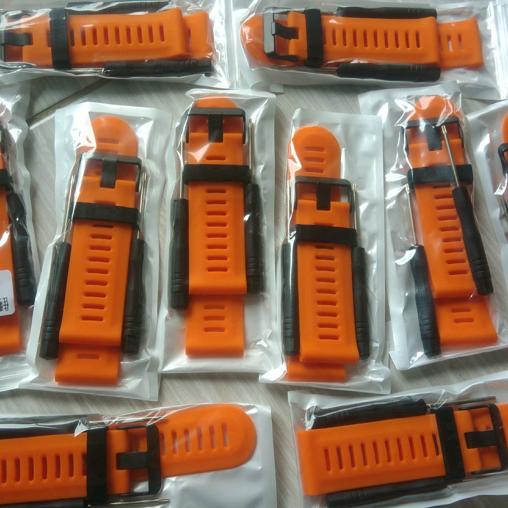 Strap For Garmin Fenix 3 Fenix3 HR Fenix 5X Warna Oren terakhir