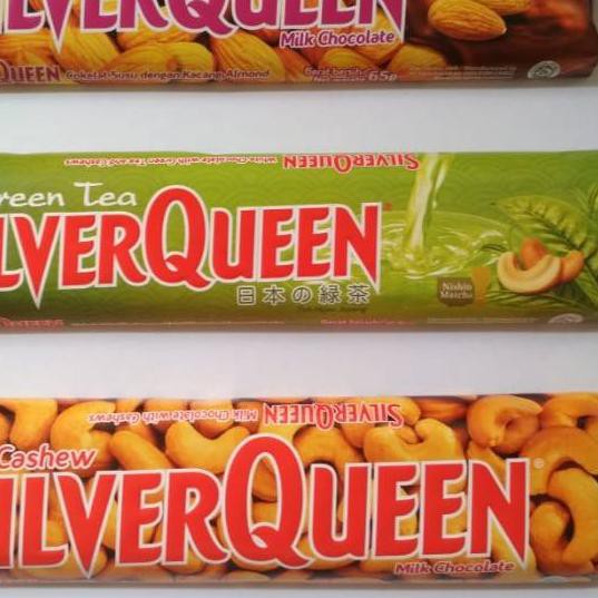 

GT7♡ SilverQueen Uk 65gr Besar !! Paling Baru