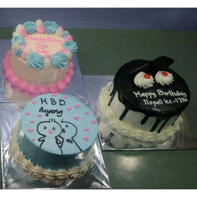 

KUE ULANG TAHUN / MINI TART / KOREAN CAKE