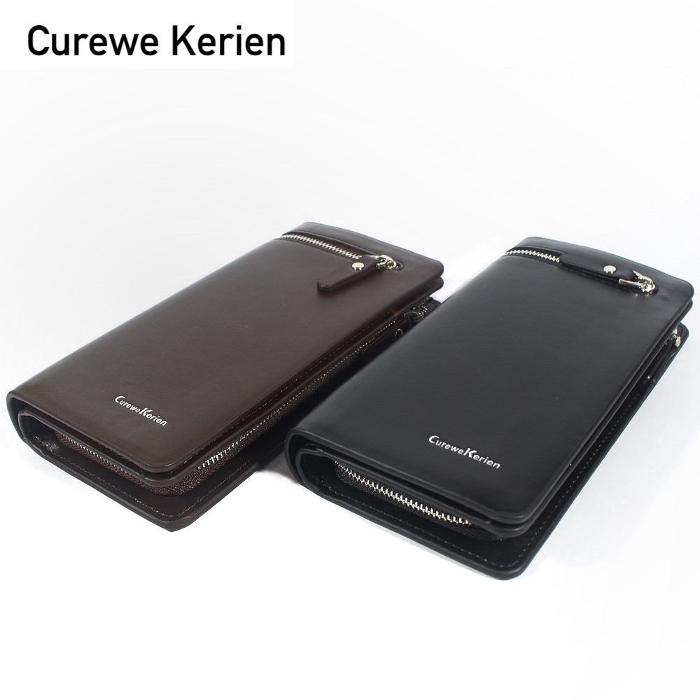 ⭐ Curewe Kerien ⭐ Dompet Pria Model Korea | Long Men Wallet | CK Series | Original