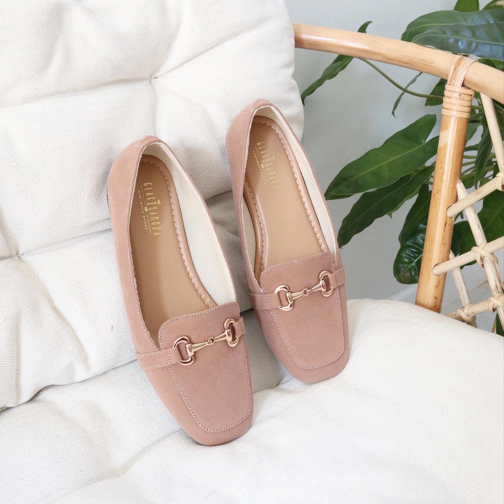 GLARISAMODA Poppy Flatshoes gesper nyaman