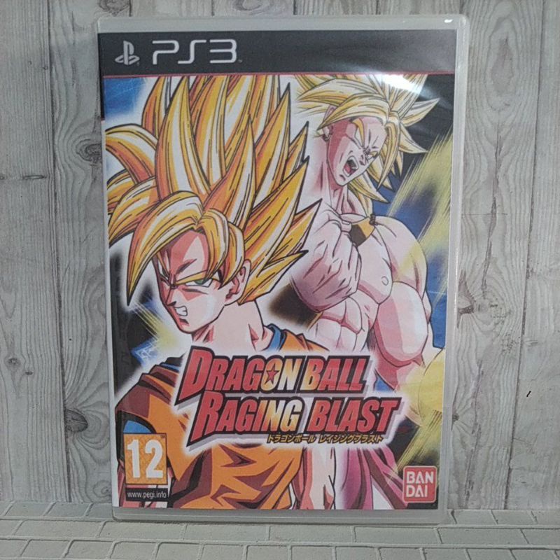 BD  KASET ORIGINAL PS3 Dragon Ball Raging Blast 1 JPN Bahasa Jepang