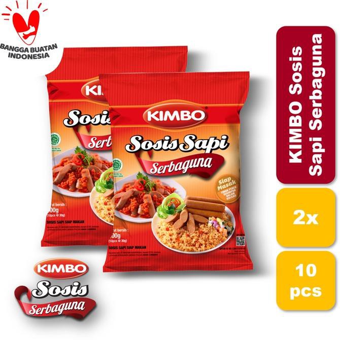 

KIMBO Sosis Sapi Serbaguna10 Twin Pack LIMITED EDITION Kode 1075