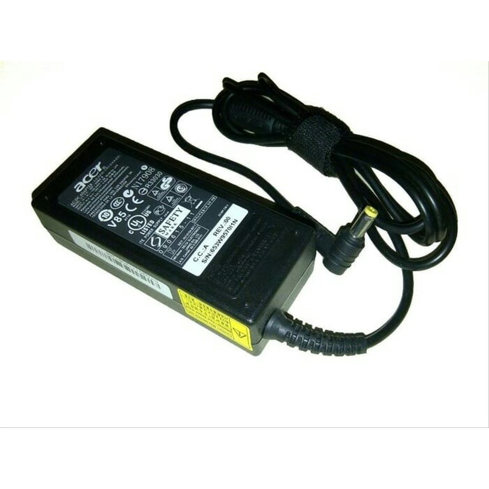 ACER Charger ori Laptop original komputer cas casan travel batok charging adaptor adapter ac dc