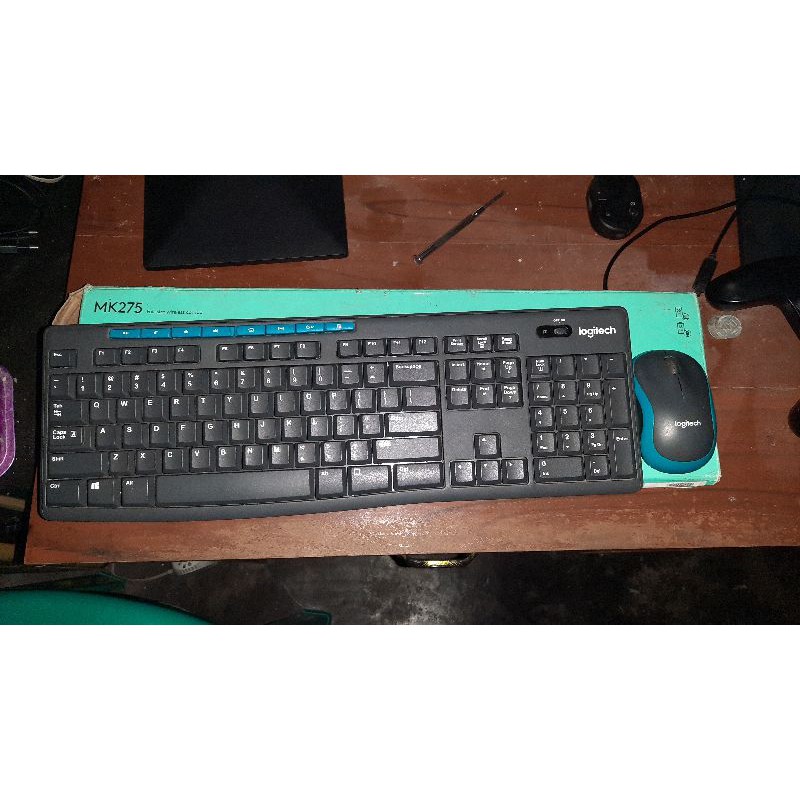 Keyboard wireless Logitech MK275 bekas