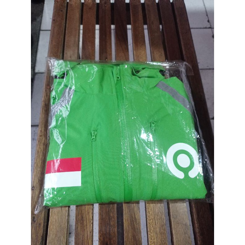 jaket original gojek garuda super ukuran xl