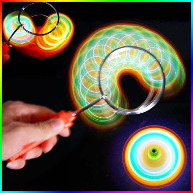 crazy flashing gyro wheel yoyo gasing roda magnet gangsing super magic
