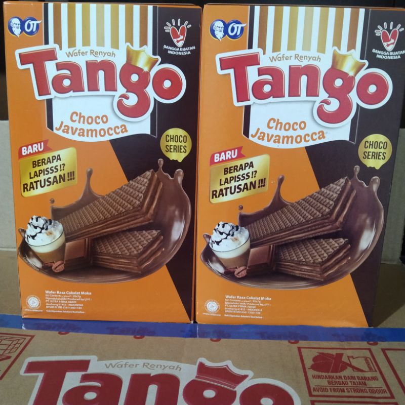 Tango wafer 7gr per karton isi 12 box