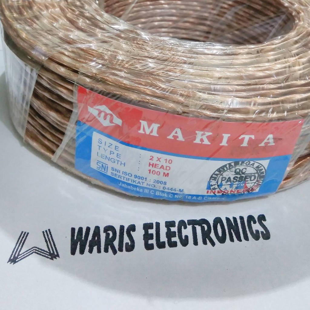 kabel head audio skerem makita stereo harga per meter