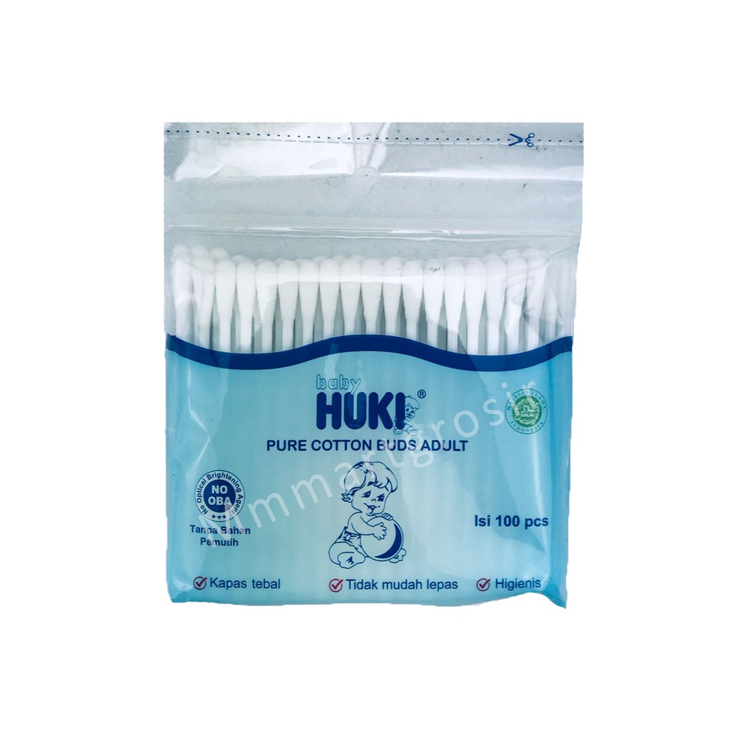 Baby Huki / Cotton Buds Adult / Korek Kuping / CI0010 100pcs