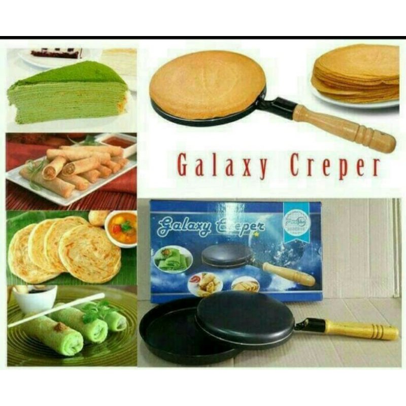 galaxy crepes wajan kwalik