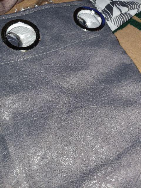 Gorden Blackout Premium Abu Tua Abu Muda 6 Gelmbung 12 Lubang Smokring Silver L 100×200 T