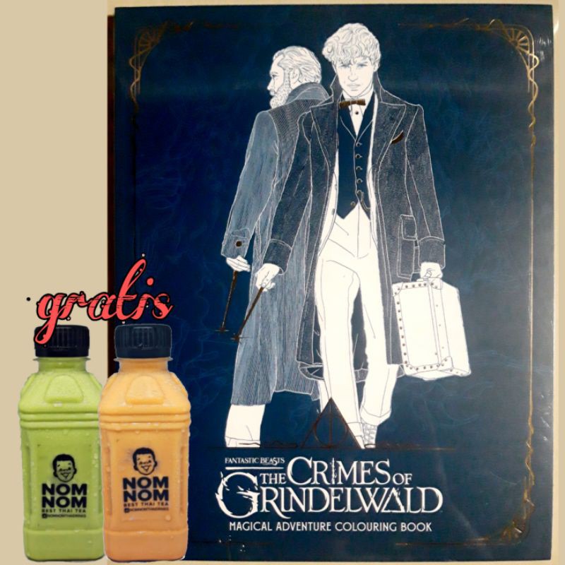 

Crimes of Grindelwald Colouring Book free Thai Tea Green Tea