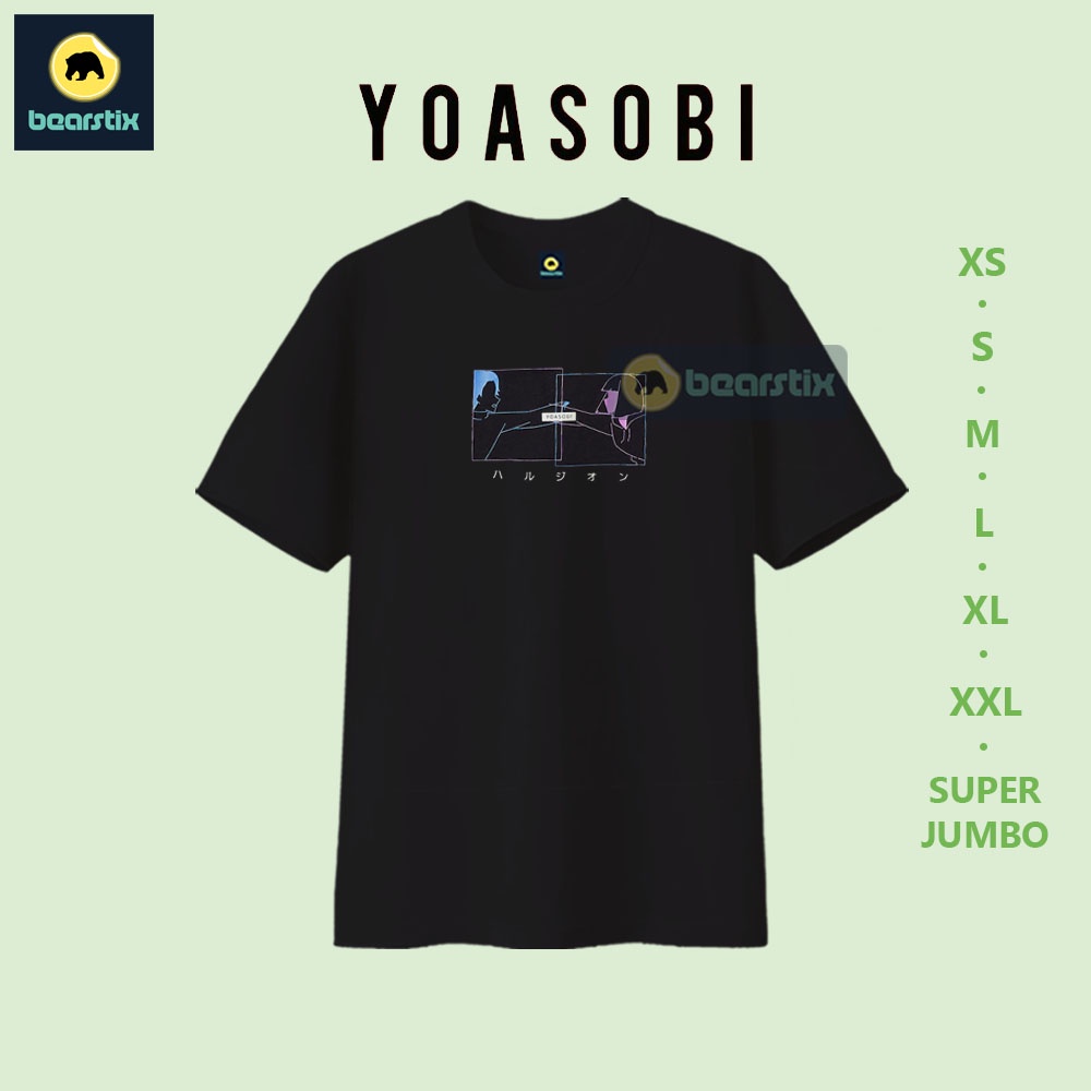 Tshirt Halzion - T-Shirt Yoasobi X Uniqlo Japan TOP UT - Kaos Distro Streetwear - BEARSTIX
