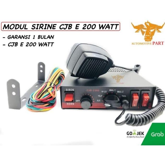 Modul Sirine Cjb E 200 Watt| Sirine Toa Cjb 200 Watt | Modul Polisi Terlaris