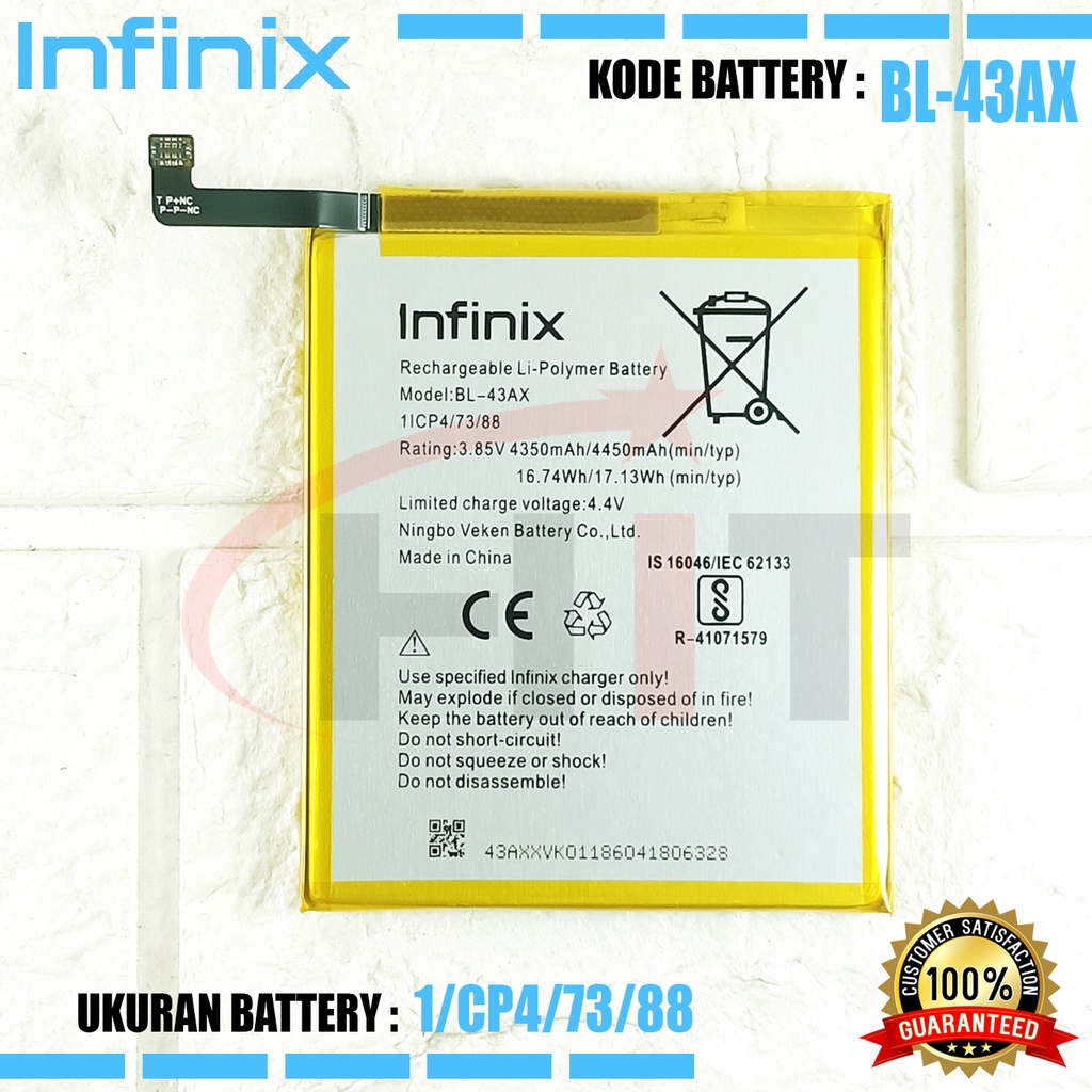 Baterai Battery Infinix Zero 5 Zero 5Pro X603 BL43AX BL-43AX