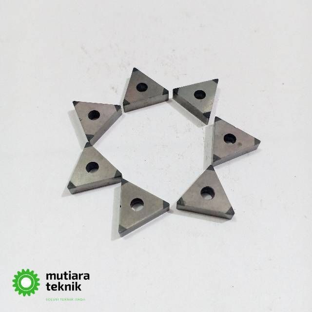 TNMG 16 Insert Bubut Diamond CBN Mata Pisau Bubut Untuk Bahan Keras Baja TNMG 16 04 04 Pahat Bubut A