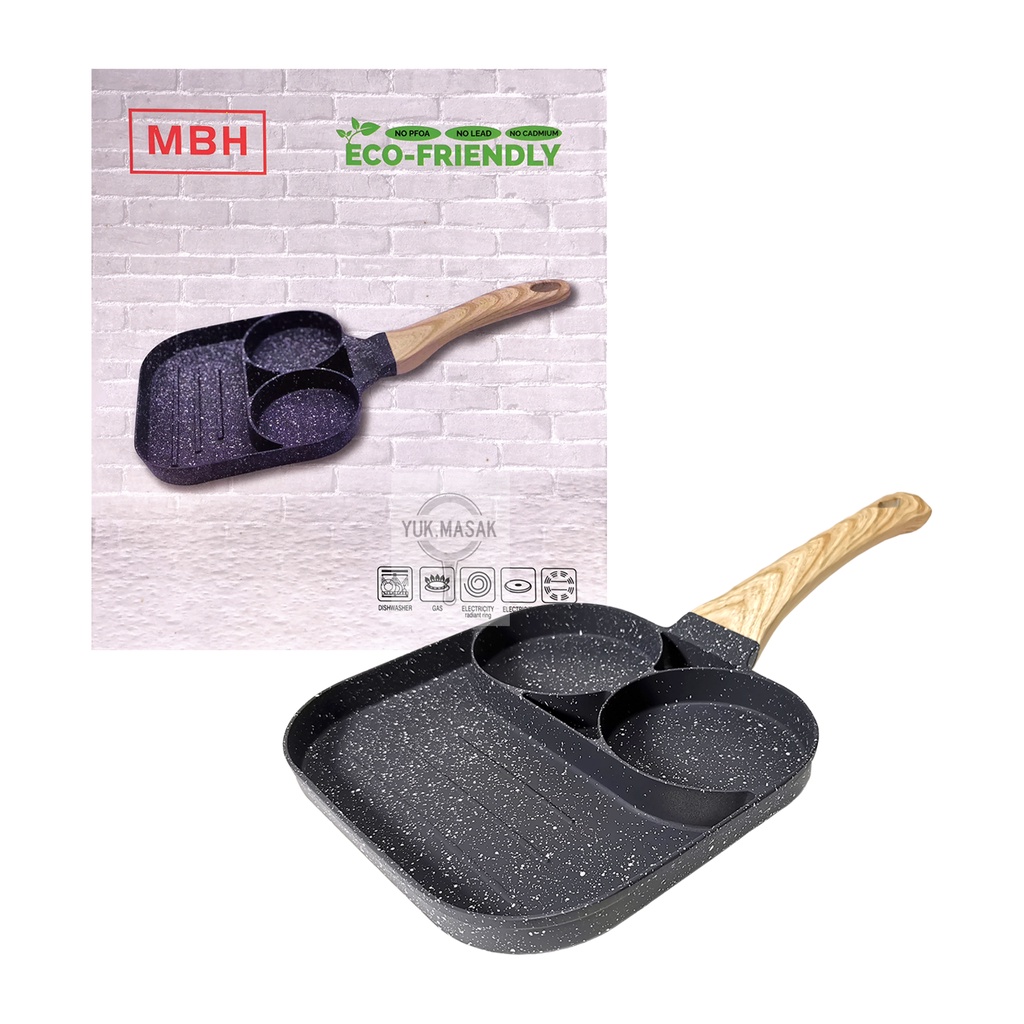 MBH 2-Hole Egg Pan