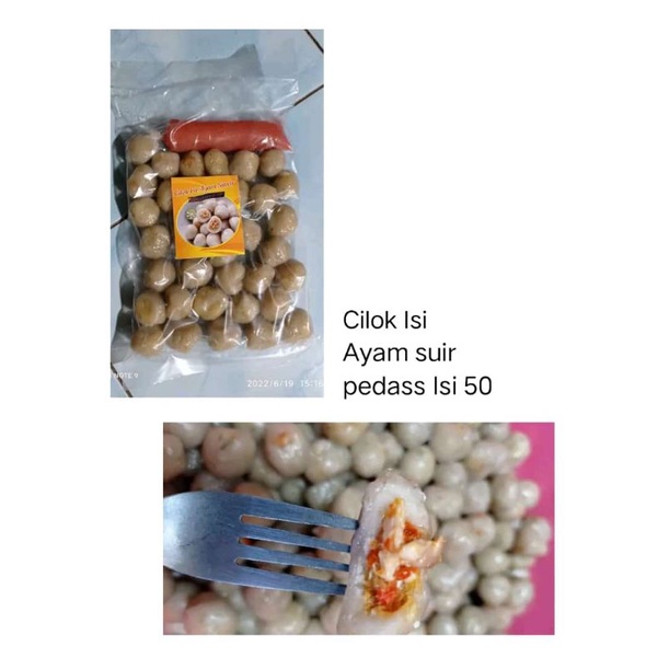 

BARU Cilok ayam suir isi 50pca