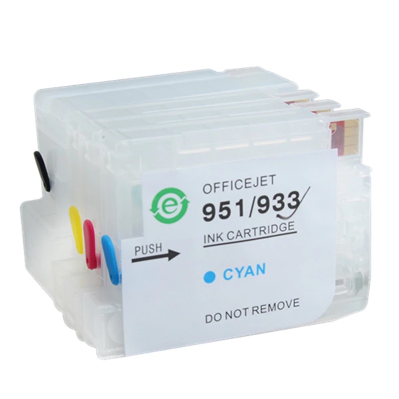 

Empty Refillable ink cartridge for Hp932 Hp933 For hp 6100 6600 6700 7110 7610 7612