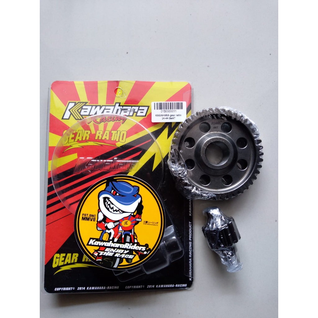 GEAR GIR RATIO RASIO BEAT KARBU KAWAHARA 14-44 & 14-45