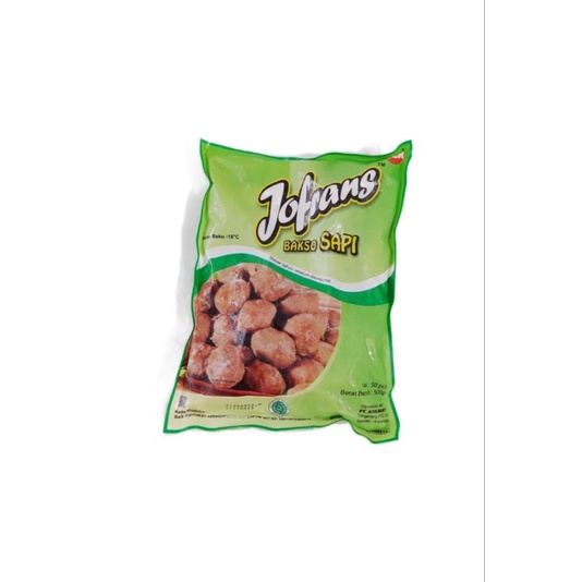 

Jofrans Bakso Sapi isi 50 500g