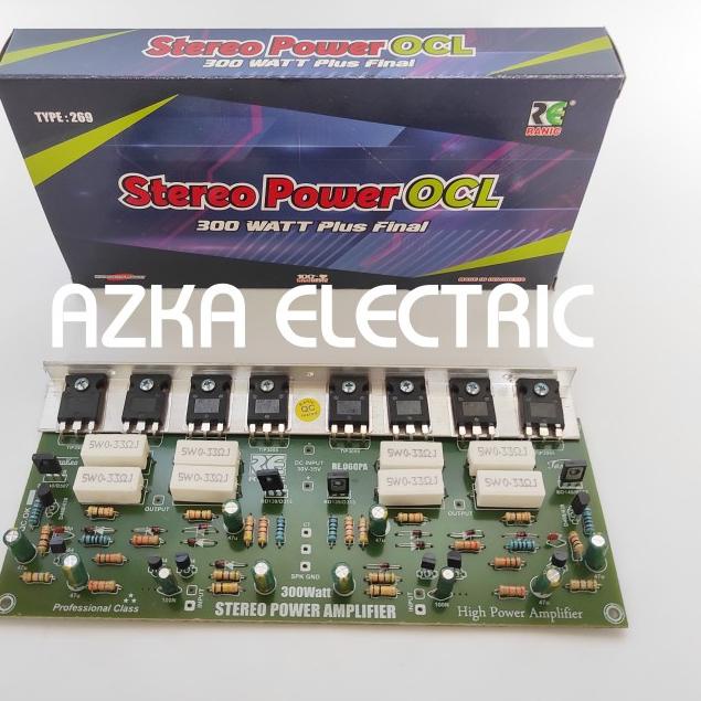 ♜ Kit Power Amplifier OCL 300 Watt Stereo ✮