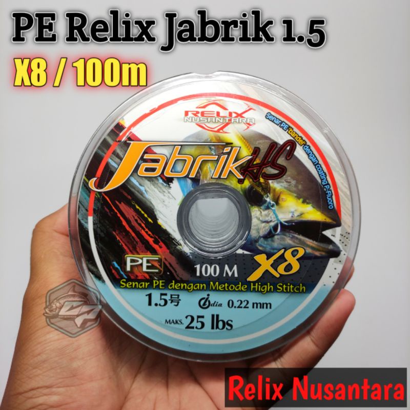PE Relix Jabrik HS 1.5 X8