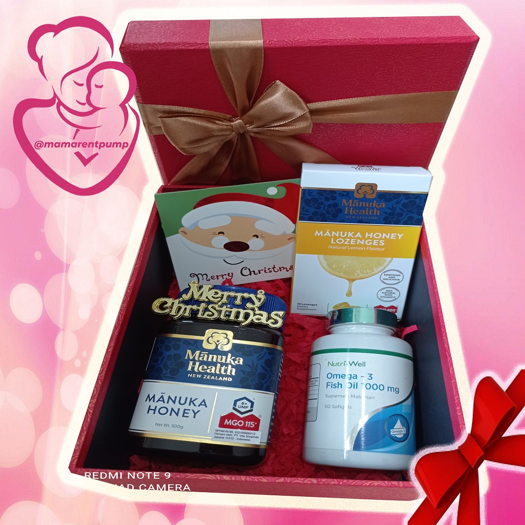 Parcel Natal Manuka Health Madu Lozenges CHristmas Hampers Honey