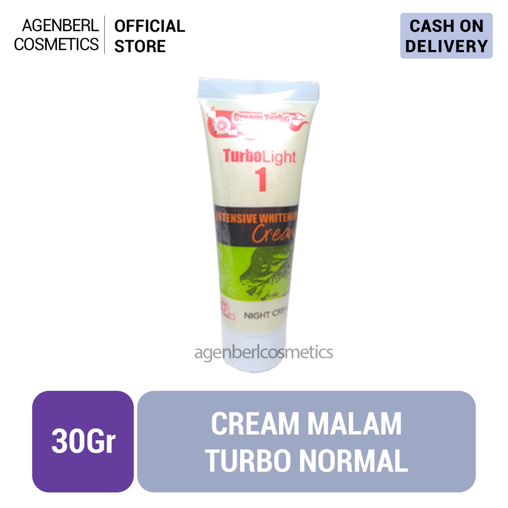 Ecer Cream Turbo Malam Normal / Night Cream Turbo Normal / Night Cream Turbo / Krim Malam Turbo / Cr